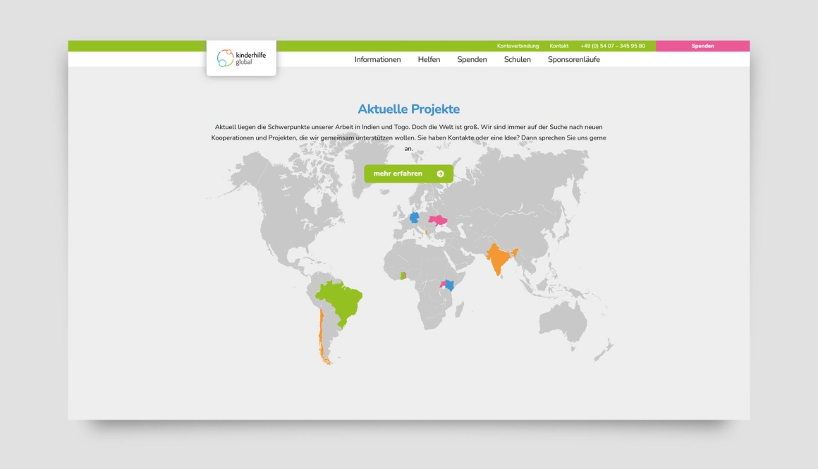 Kinderhilfe-Global Projekte