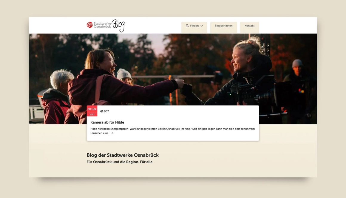 Stadtwerke Osnabrück Blog