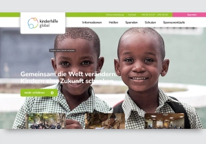 Kinderhilfe global Screen